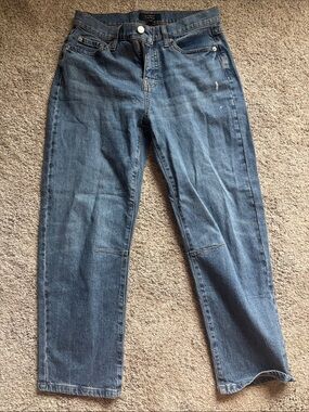 Banana Republic Straight-Leg Women’s Jeans - Blue Denim